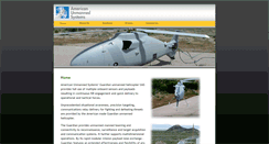 Desktop Screenshot of americanunmannedsystems.com